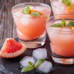 Grape and Lemongrass Sake Cocktail